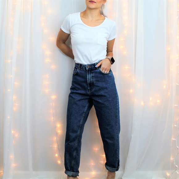 Zara Denim - Zara Denim By TRF High Rise Ankle Length Mom Jeans
